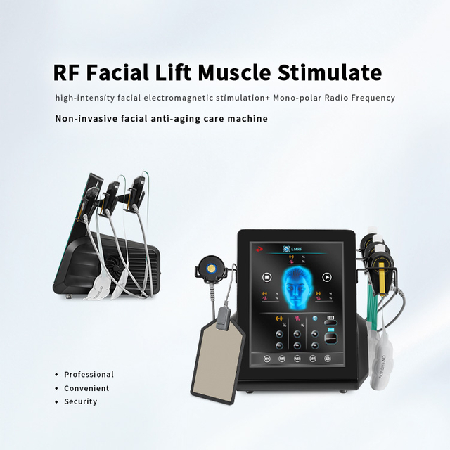 Pe Face مكركرنت Em آلة الكهرومغناطيسية Peface Face Lift Muscle Stimulator Patch جهاز تجميل