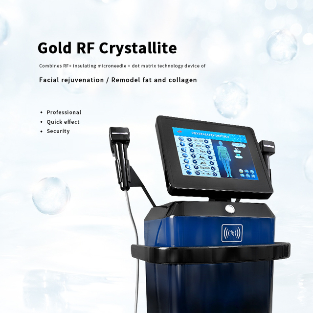 Glod Rf Morpheus 8 fracciones Inmode eliminaci&oacute;n de arrugas antienvejecimiento profundidad de cristalita 8 agujas instrumentos de belleza para estiramiento facial 