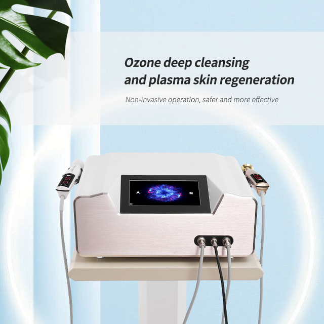 Macchina per il viso lifting del viso con ozono al plasma a getto freddo professionale con penna al plasma freddo 2 in 1
